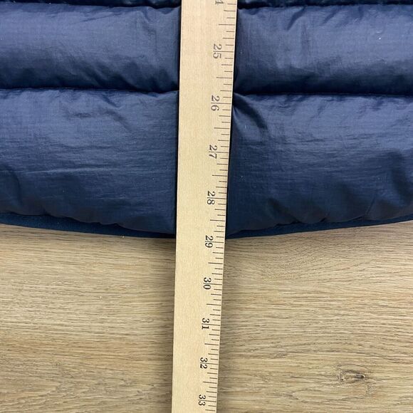 Nike Jacket Mens Medium Blue Tech Fleece Puffer Goose Down Hooded Zip - Picture 15 of 16